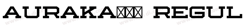 Auraka點陣宋 Regular字体转换 Auraka點陣宋 Regular字体转换